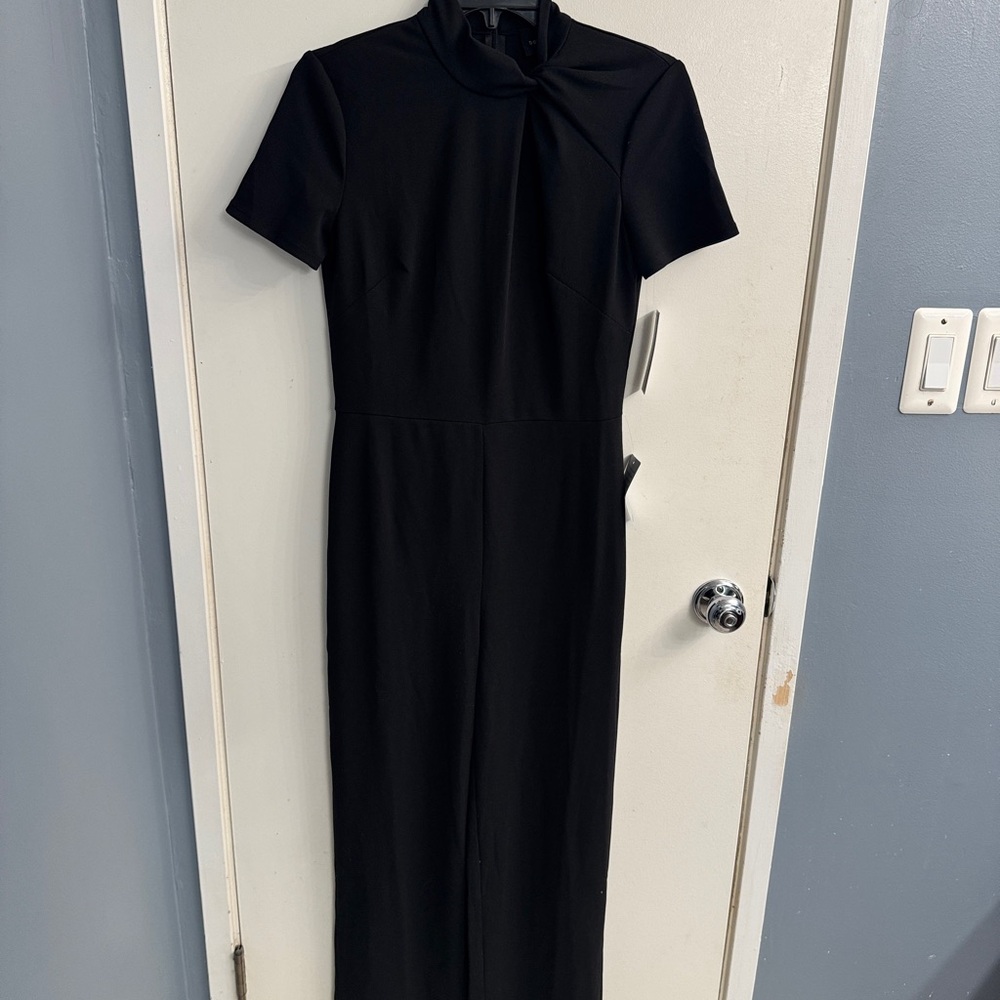 Donna Morgan Classic Black Jumpsuit